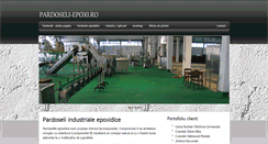 Desktop Screenshot of pardoseli-epoxi.ro
